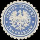Siegelmarke K. Salzamt Inowrazlaw W0360362
